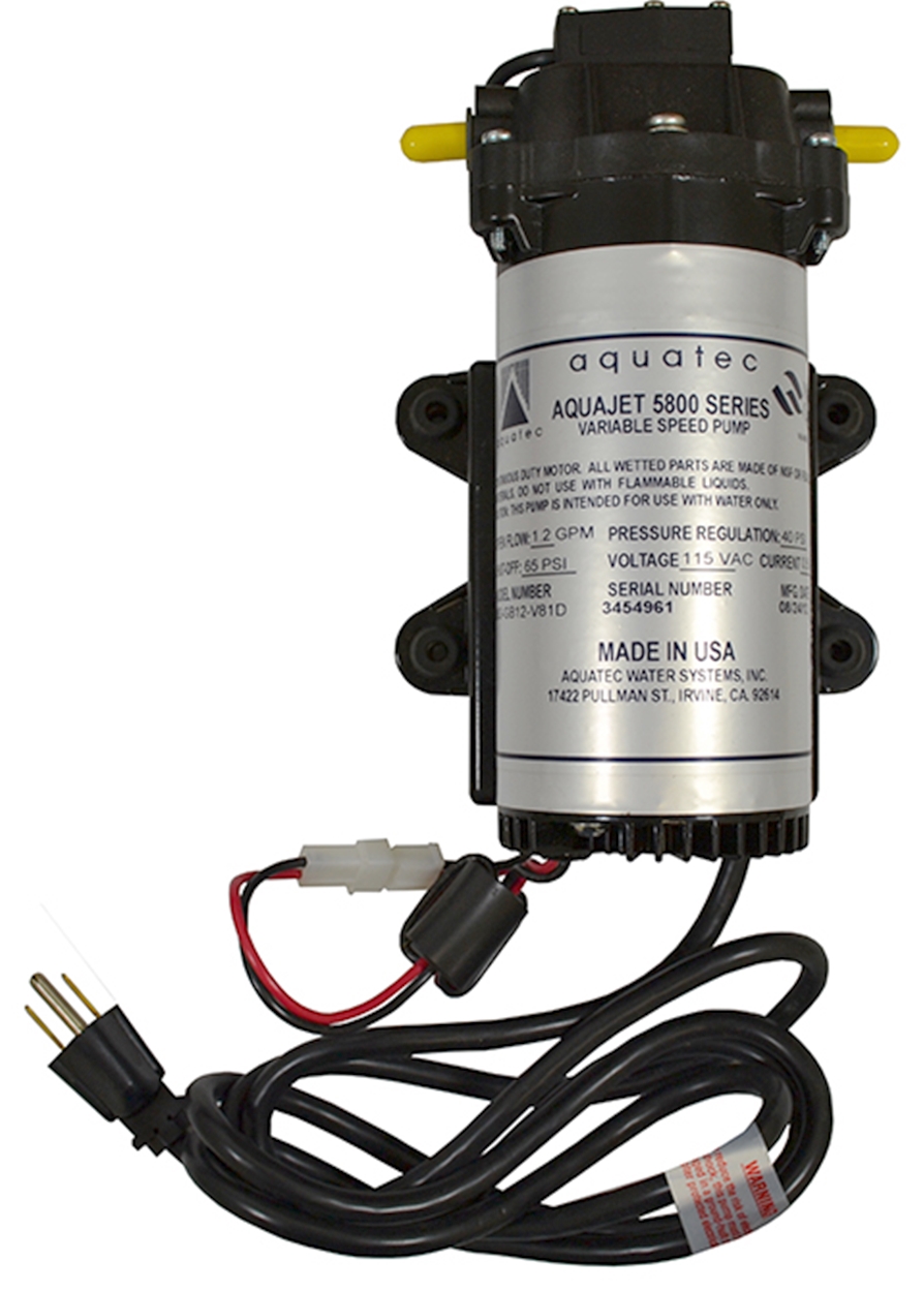 (image for) Aquatec F5853-GB12-V81D Variable Speed Pump 1.3GPM 115V