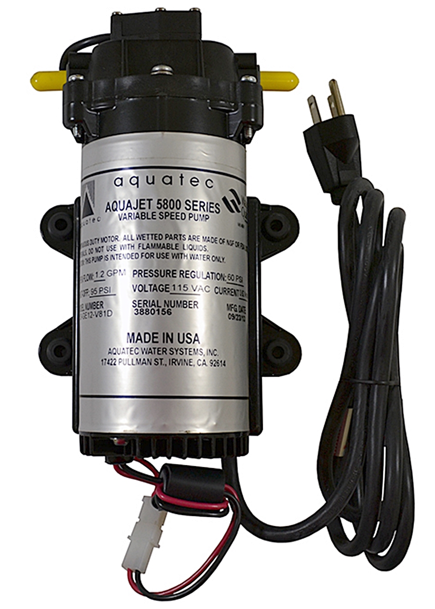 (image for) Aquatec F5853-GE12-V81D Variable Speed Pump 1.3GPM 115V