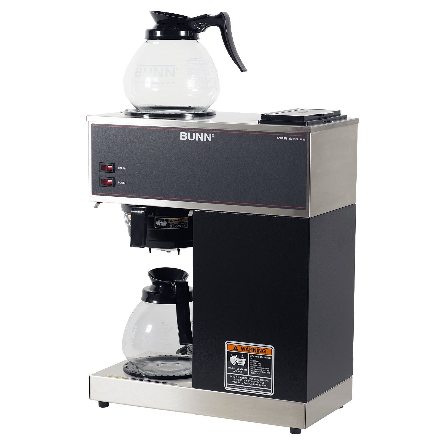 (image for) Bunn 33200.0001 VPR Two Warmer Pourover Decanter Brewer