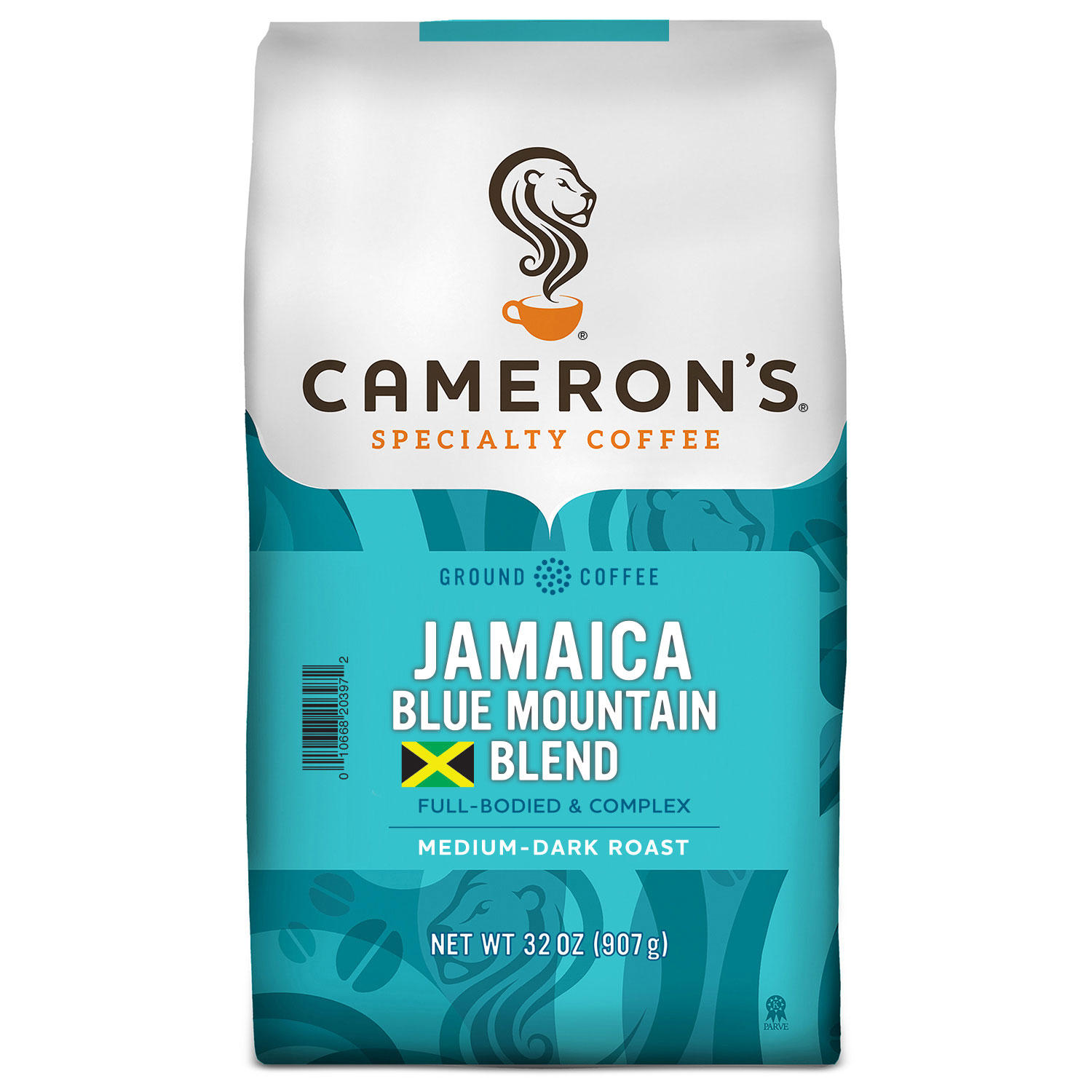 (image for) Cameron's Specialty Ground Coffee Jamaica Blue Mountain (32 oz.)