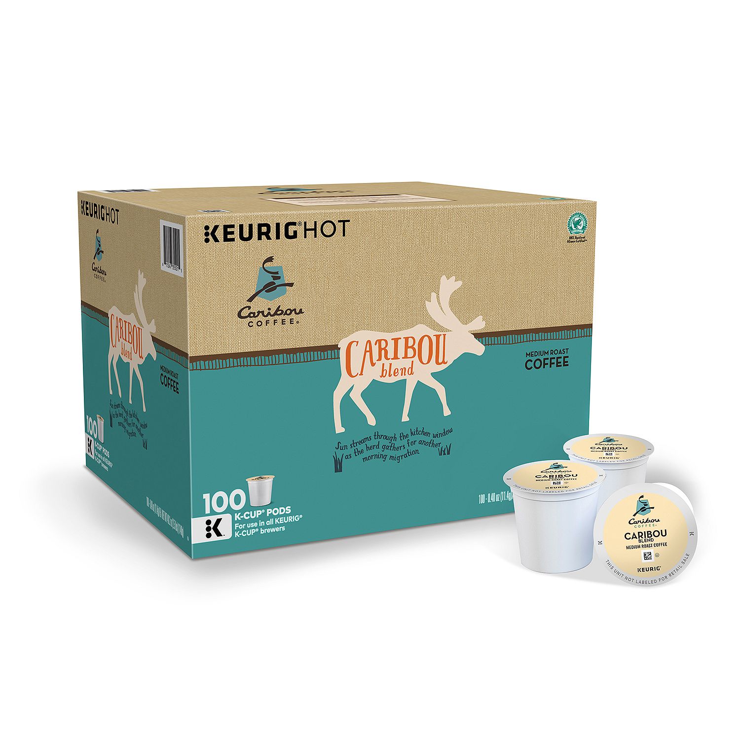 (image for) Caribou Coffee Signature Blend (100 K-Cups)