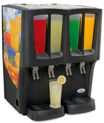 (image for) Crathco C-4D-16 G-Cool Mini-Quattro Cold Beverage Dispenser