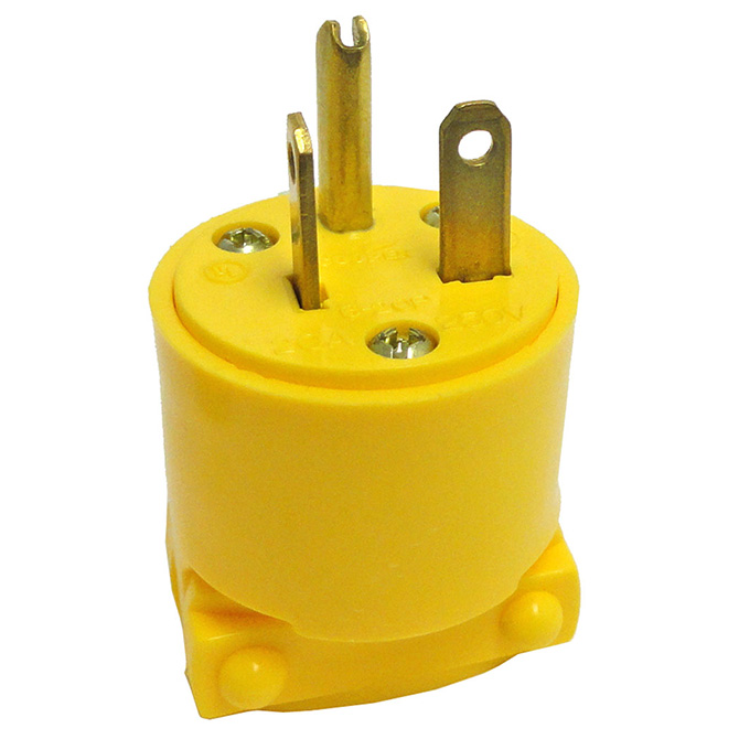 Discount Coffee Equipment 2203P Vinyl 220V 20 Amp Plug [DCE 2203P