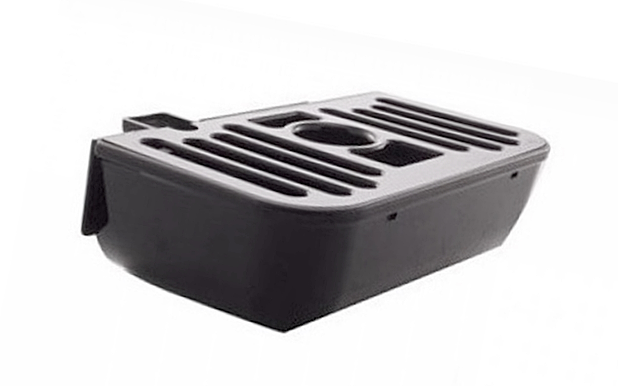 (image for) Elmeco A0006140-001 Black Plastic Drip Tray Kit for First Class and Big Biz