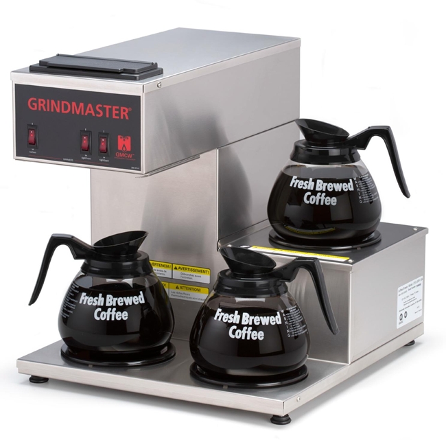 (image for) Grindmaster CPO-3RP-15A 3 Warmer Pourover Brewer