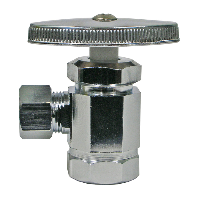 (image for) HHD 930430 Chrome 1/4 turn Angle Supply Stop Valve