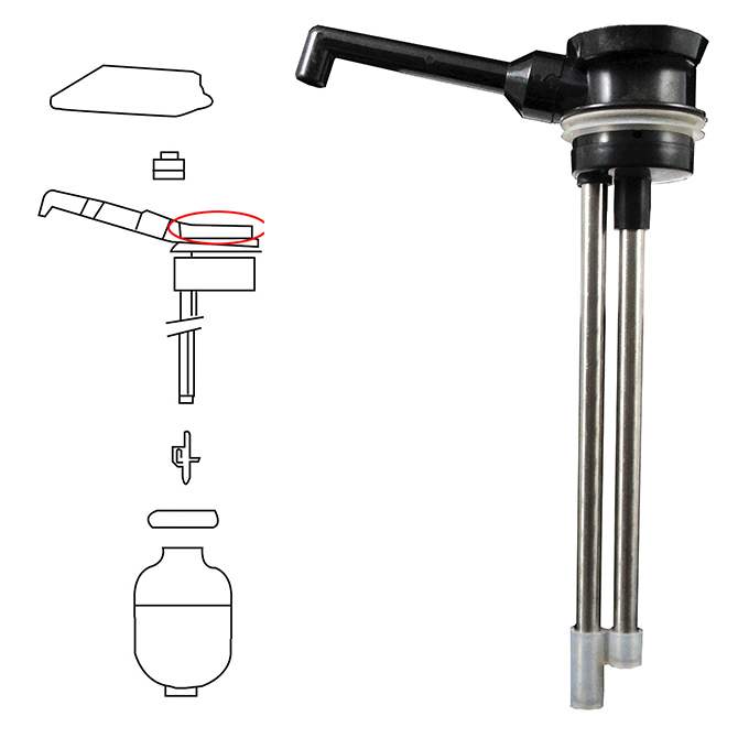 (image for) HHD APK700519 Stopper Assembly for HHD Airpots