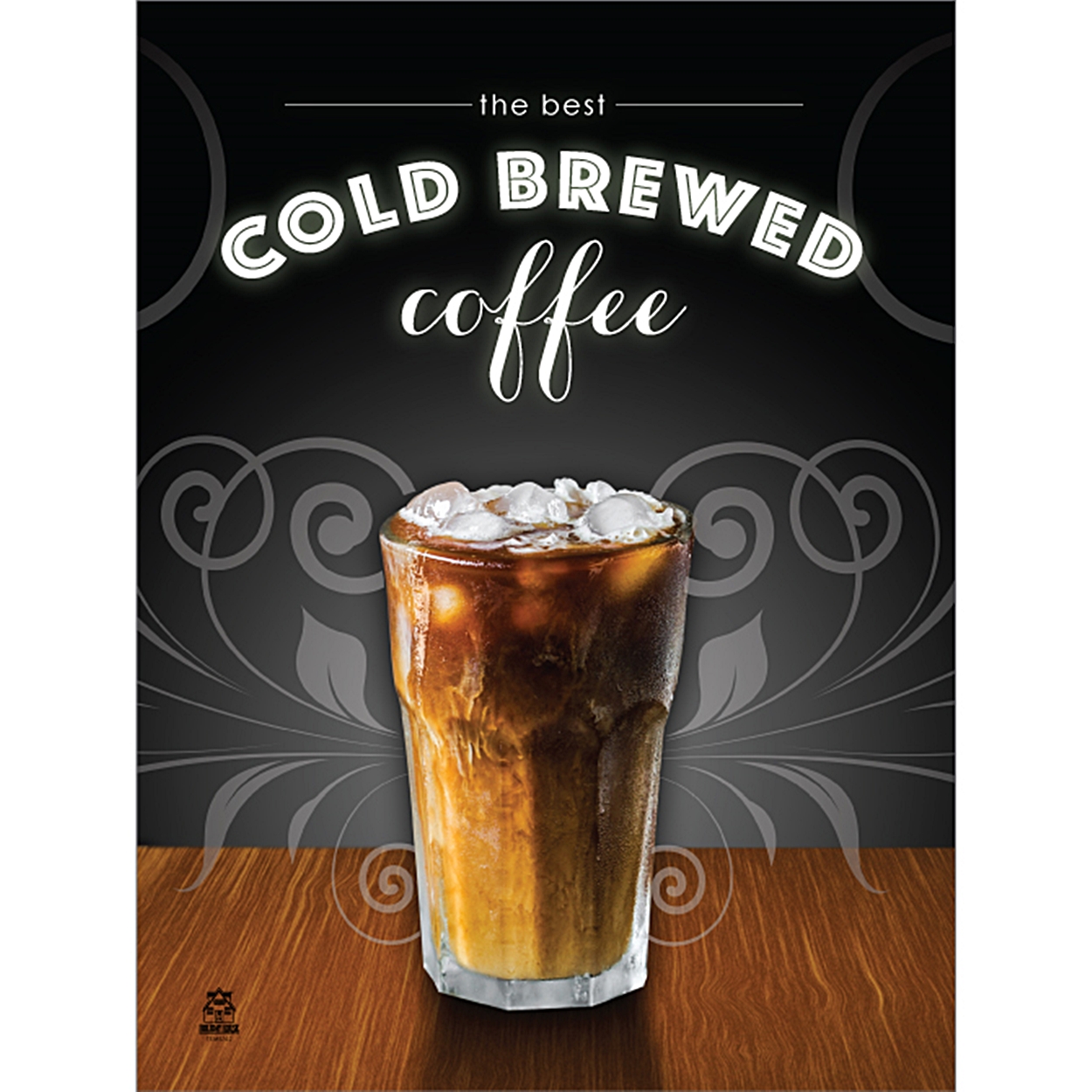 (image for) HHD CBL Cold Brewed Coffee Label 6.25" W x 8.5" H