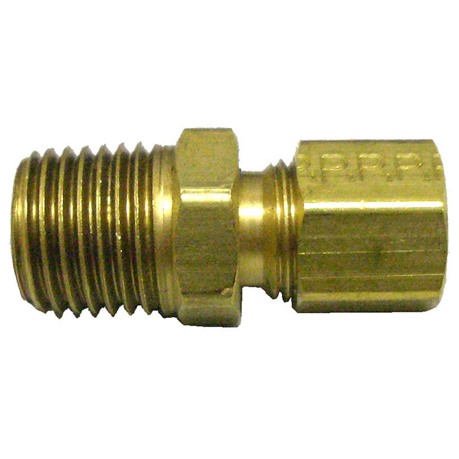 (image for) HHD CC4 Male Compression Connector 1/4 Tube x 1/4 MPT
