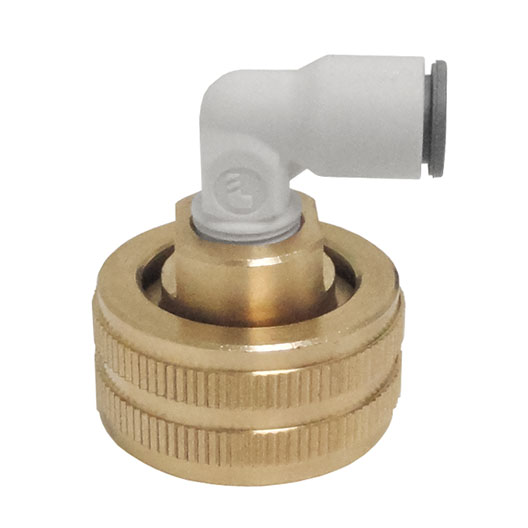 (image for) HHD FGHEG4 Female Garden Hose with 1/4 Quick Connect Elbow