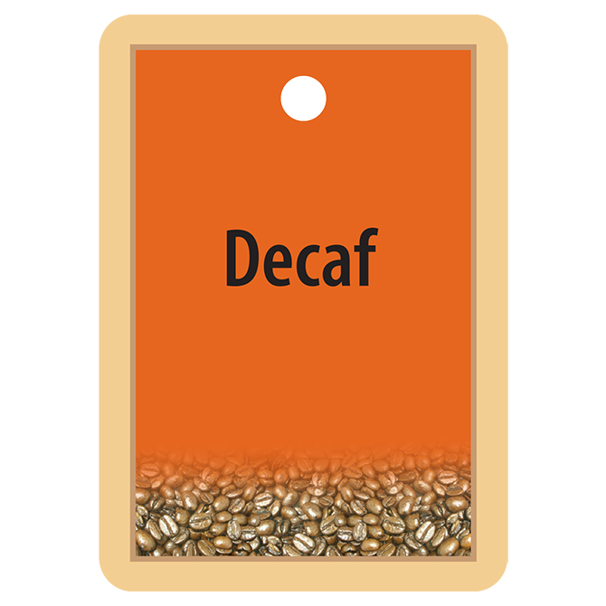 (image for) HHD FT468D Flavor Tag Decaf