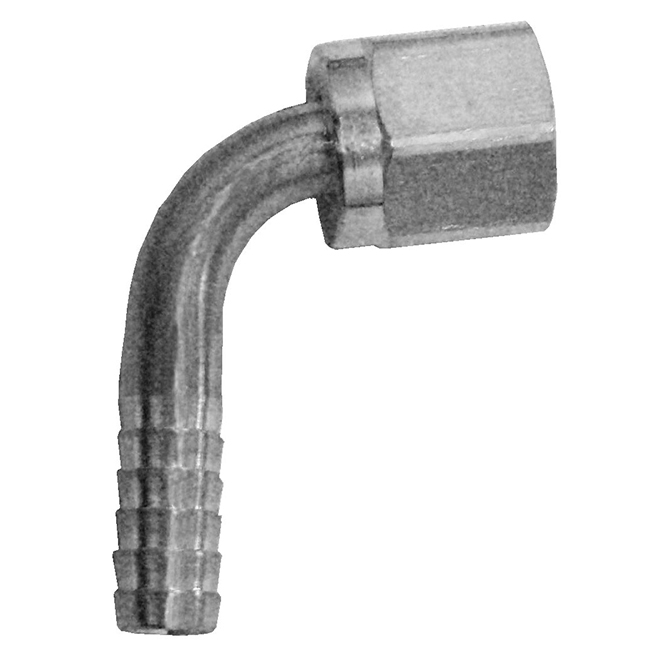 (image for) HHD HBFFE4 1/4 Hose Barb x 1/4 Female Flare Elbow
