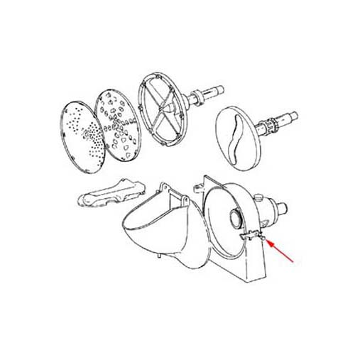 (image for) Hobart 00-008917 LATCH SCREW 