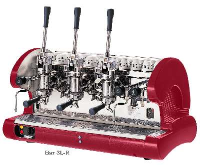 (image for) La Pavoni BAR 3L-R 3 Group Lever Commercial Espresso Machine