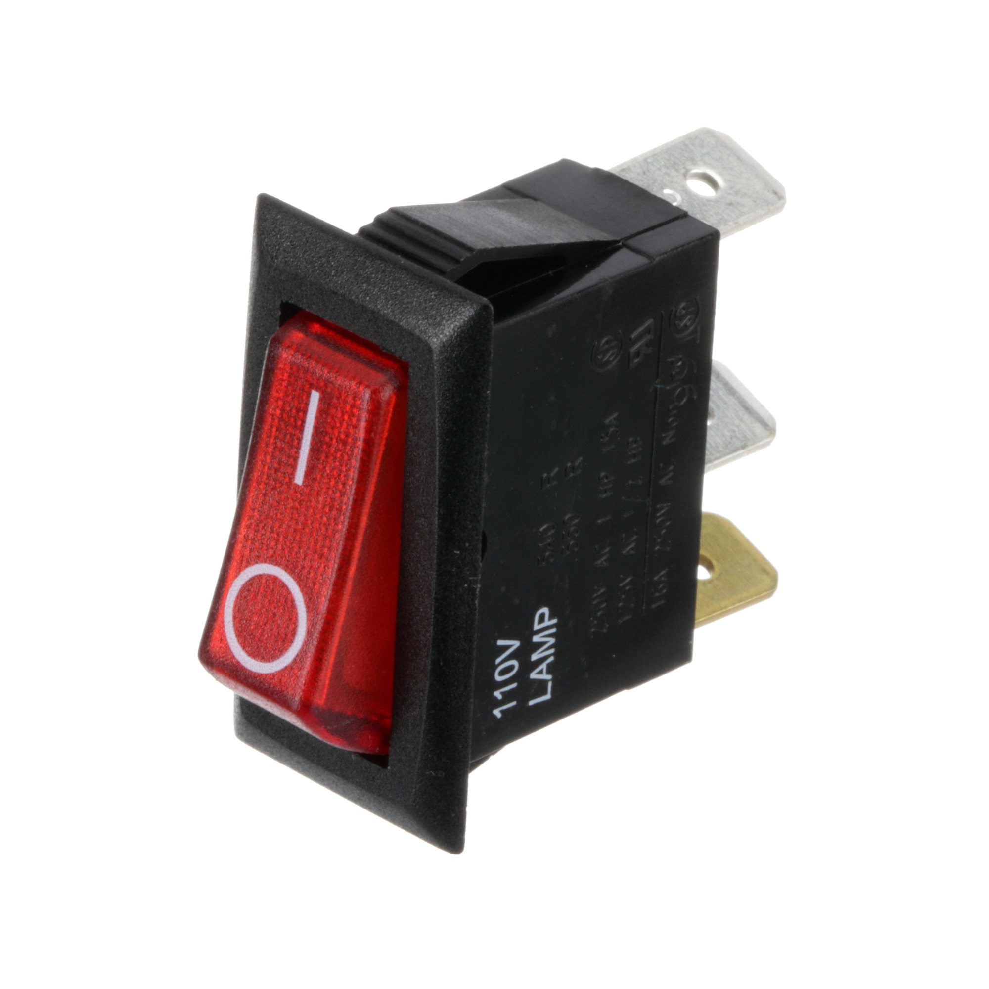 (image for) Newco 100085 Red and Black On/Off Switch