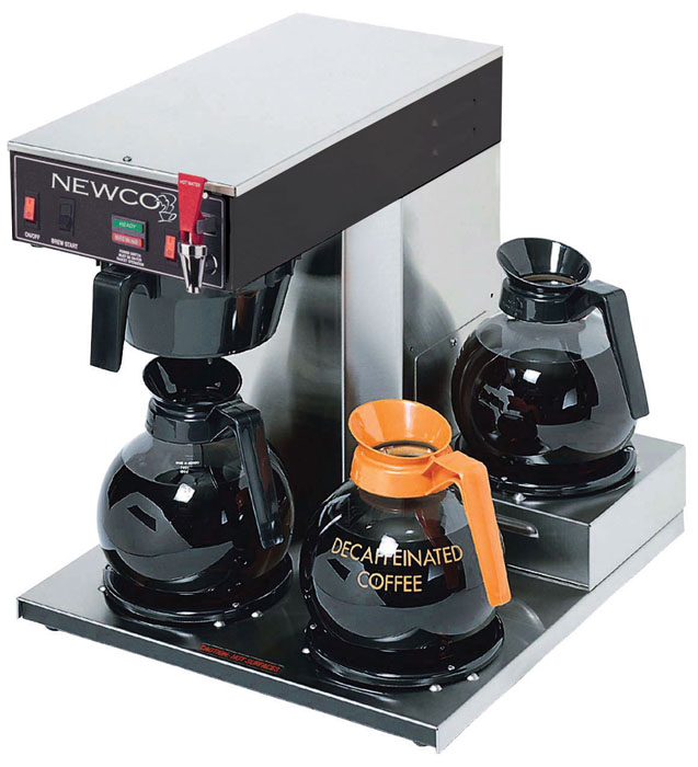 (image for) Newco ACE-LP 3 Warmer Low Profile Coffee Brewer - Click Image to Close
