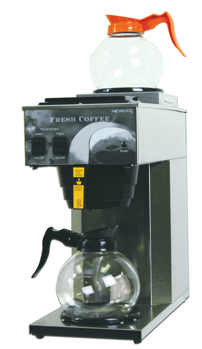 (image for) Newco AK-2 Two Warmer Pourover Decanter Brewer - Click Image to Close