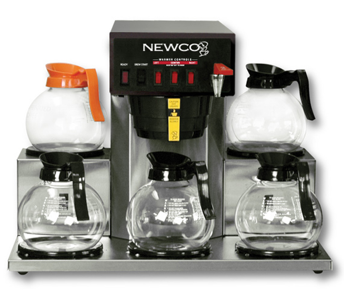 (image for) Newco FC-5 5 Warmer Low Profile Coffee Brewer