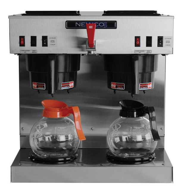 (image for) Newco GKDF2-15 2L Warmer G-15 Dispenser/Glass Carafe Brewer