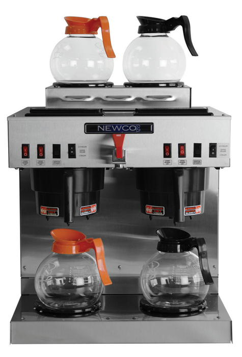(image for) Newco GKDF4-15 2L 2U Warmer G-15 Dispenser/Glass Carafe Brewer