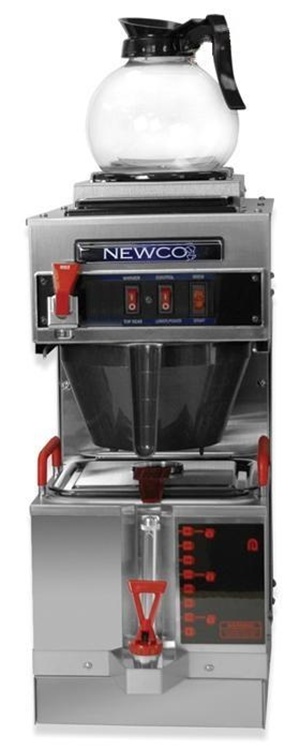 (image for) Newco GKF2-15 3 Station 1L G-15 Dispenser/Glass Carafe Brewer