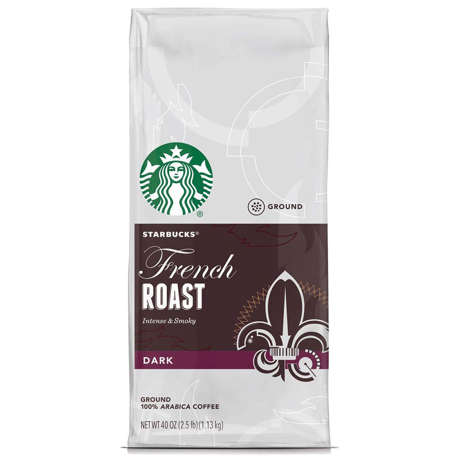 (image for) Starbucks Dark French Roast Ground Coffee (40 oz.)
