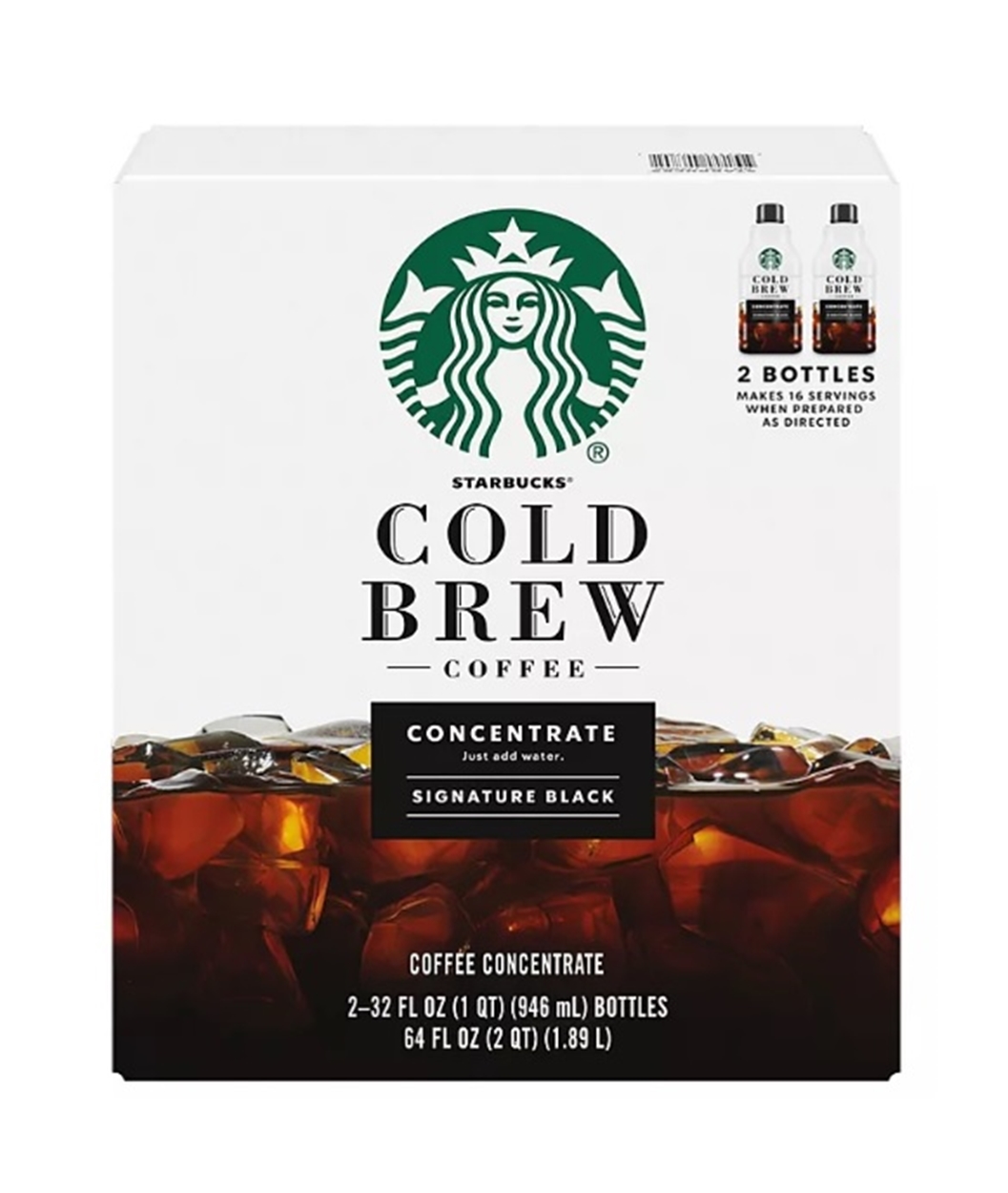 (image for) Starbucks Cold Brew Signature Black Medium Roast Coffee