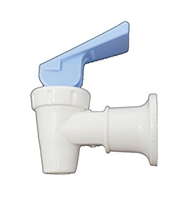 (image for) Tomlinson 1008780 HFS Complete Faucet White Body Blue Handle