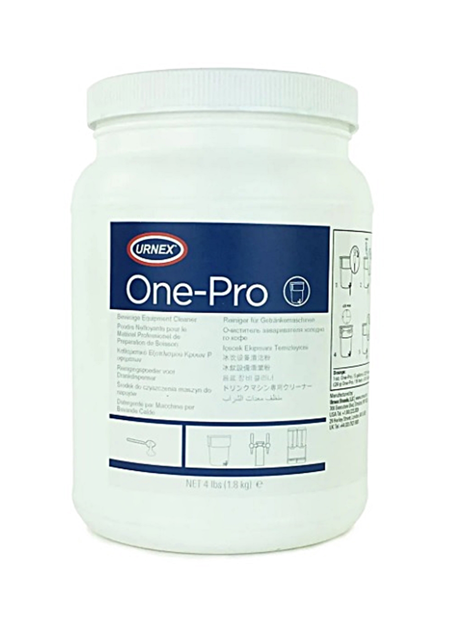 (image for) Urnex ONEPRO12 Equipment Cleaner Powder 12 x 566 G Jar
