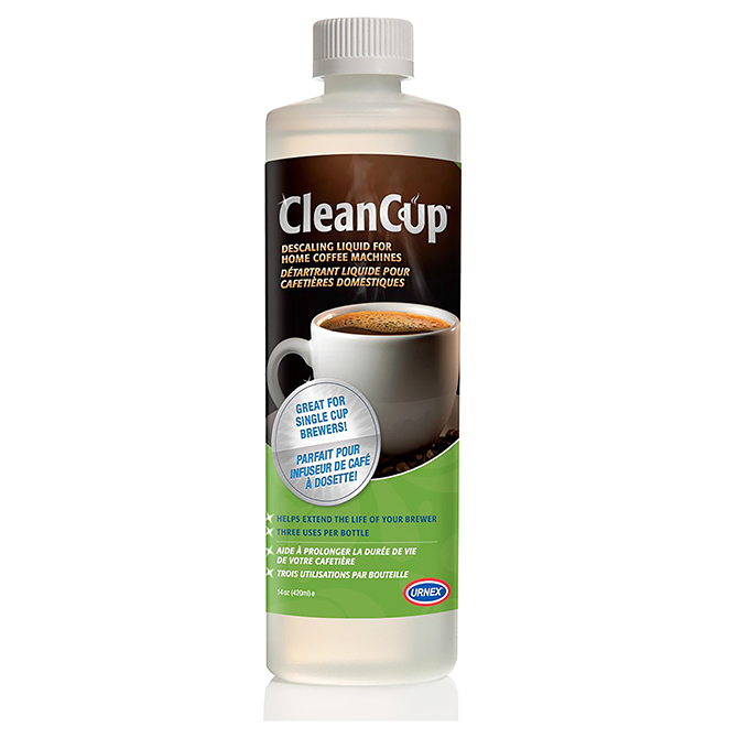 (image for) Urnex SCC12-1 Clean Cup Descaling Liquid Single 14 oz Bottle