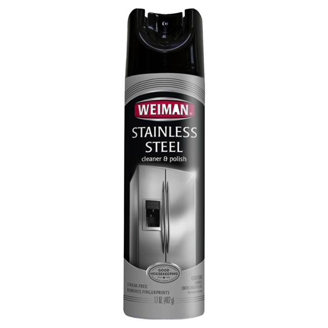(image for) Weiman WG49 Stainless Steel Cleaner and Polish 17 oz. Aerosol 6