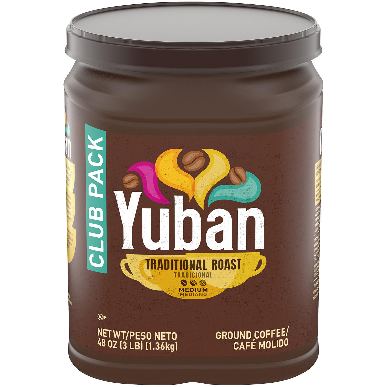 (image for) Yuban Ground Coffee Traditional Roast (48 oz.)
