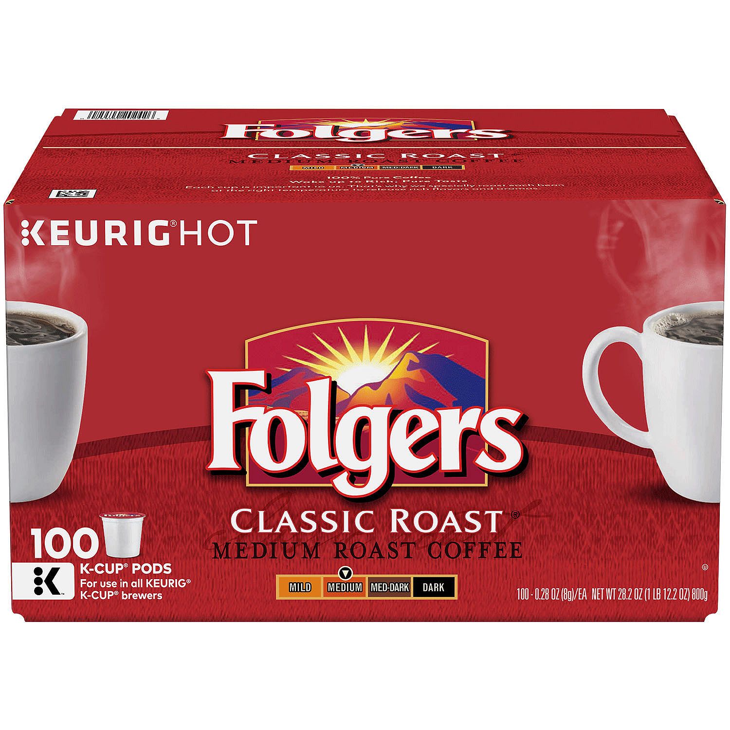 (image for) Folgers Classic Roast Coffee (100 K-Cups)