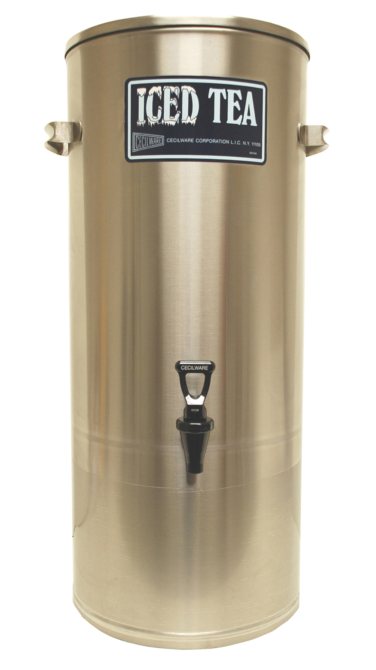 (image for) GMCW S3C Stainless Steel Tea Dispenser w/Handles 3 Gallons