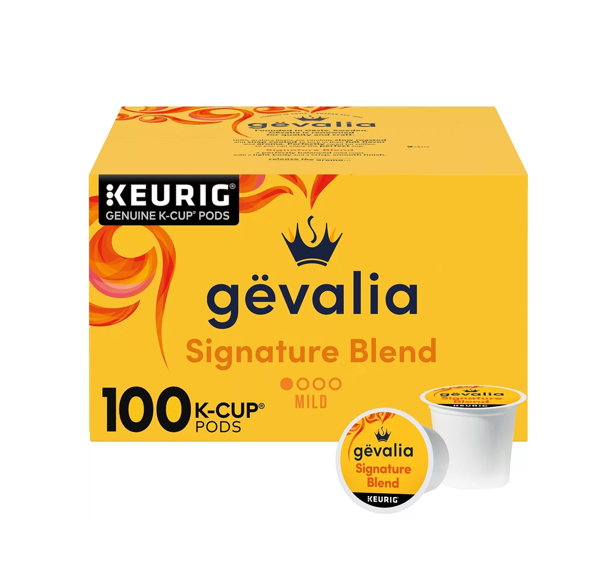 (image for) Gevalia Signature Blend Mild Light Roast K-Cup Coffee Pods