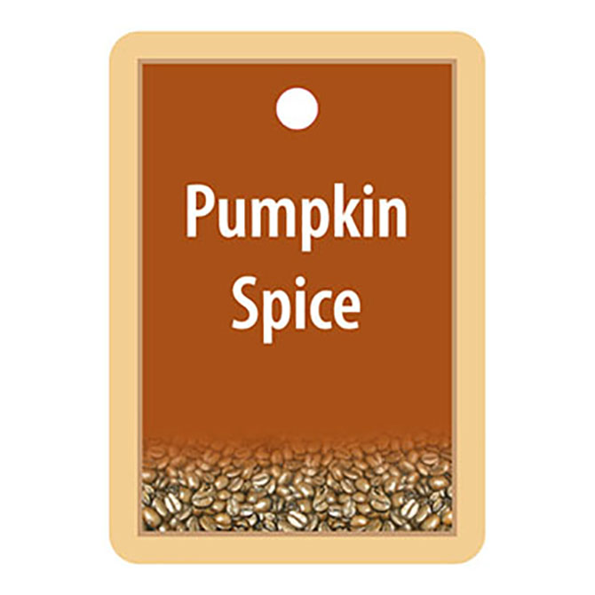 (image for) HHD FT468PS Flavor Tag Pumpkin Spice