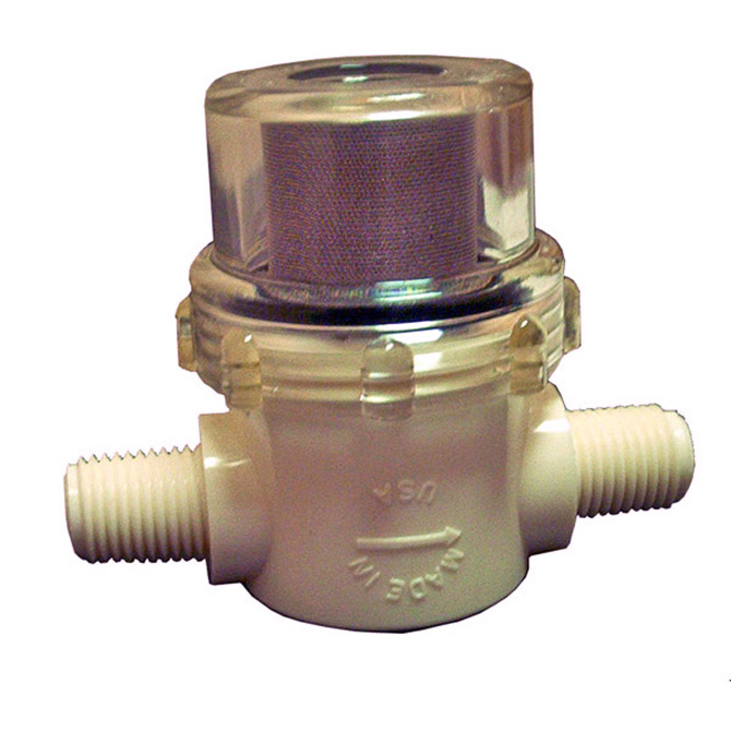 (image for) HHD S Strainer Inlet/Outlet 1/4 MPT
