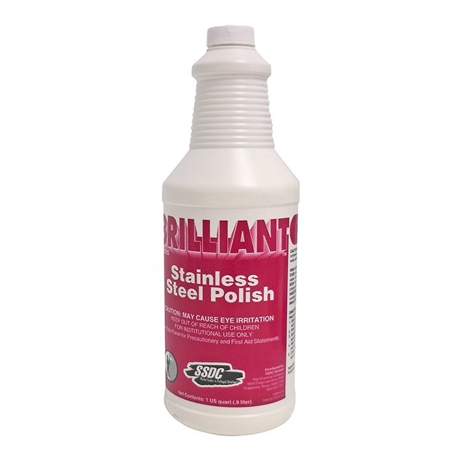 (image for) HHD SPC-1 SSDC Brilliant Stainless Polish Cleaner 1 Quart