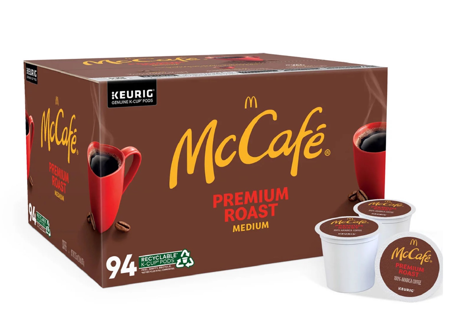 (image for) McCafe Premium Roast Coffee (94 K-Cups)
