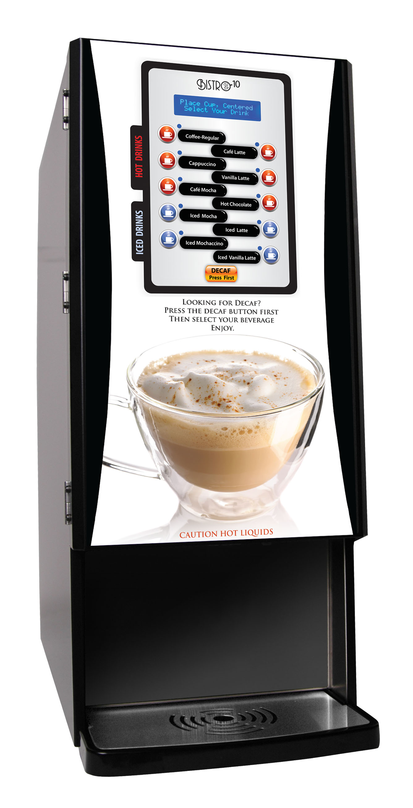 (image for) Newco 123400 Bistro 10-T3 Liquid Coffee Specialty Drink Machine