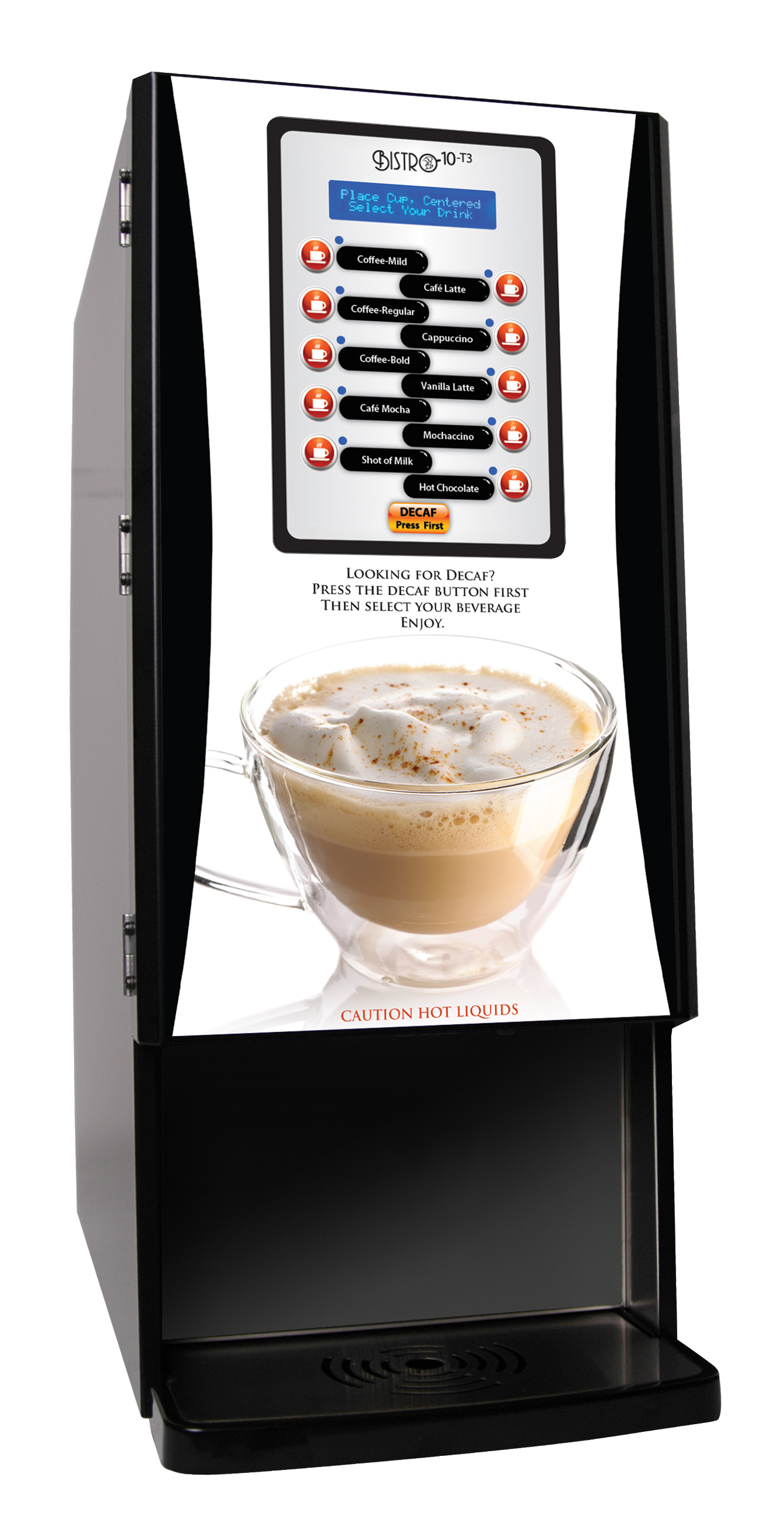 (image for) Newco 123450 Bistro 10-T3 Liquid Coffee Specialty Drink Machine
