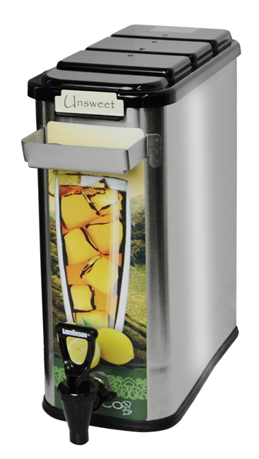 (image for) Newco 805010 3.5 Gallon Short Skinny Tea Dispenser
