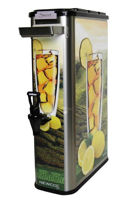 (image for) Newco 805011 3.5 Gallon Tall Skinny Tea Dispenser