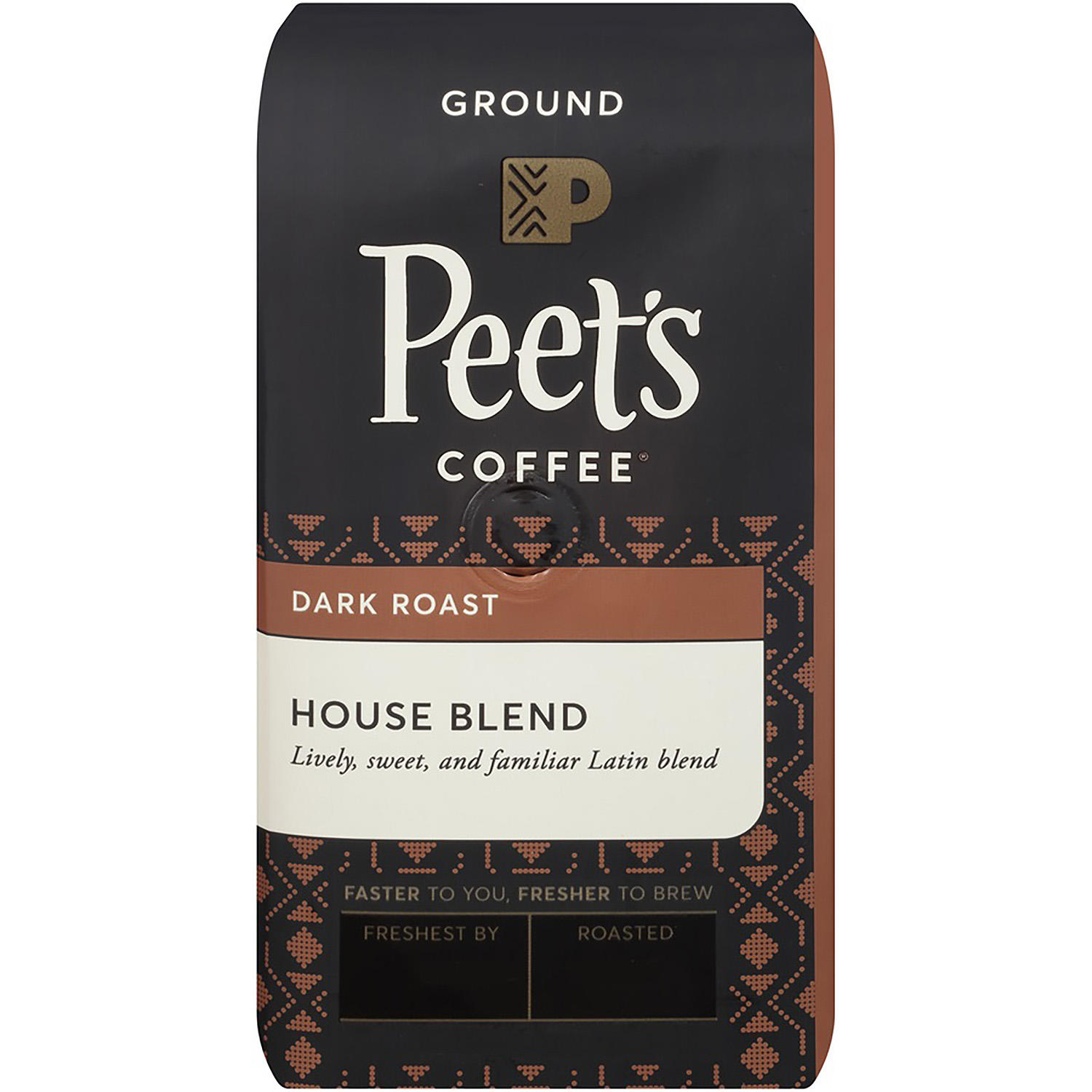 (image for) Peet's Coffee Ground Coffee House Blend (32 oz.)